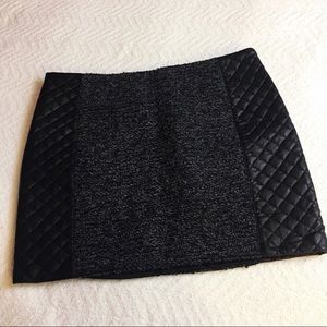 Faux Quilted Leather Mini by Fate